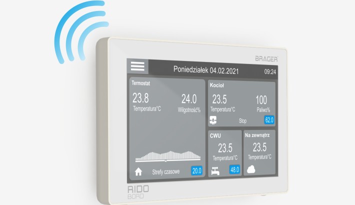 Беспроводная комнатная панель Rido Bord 191